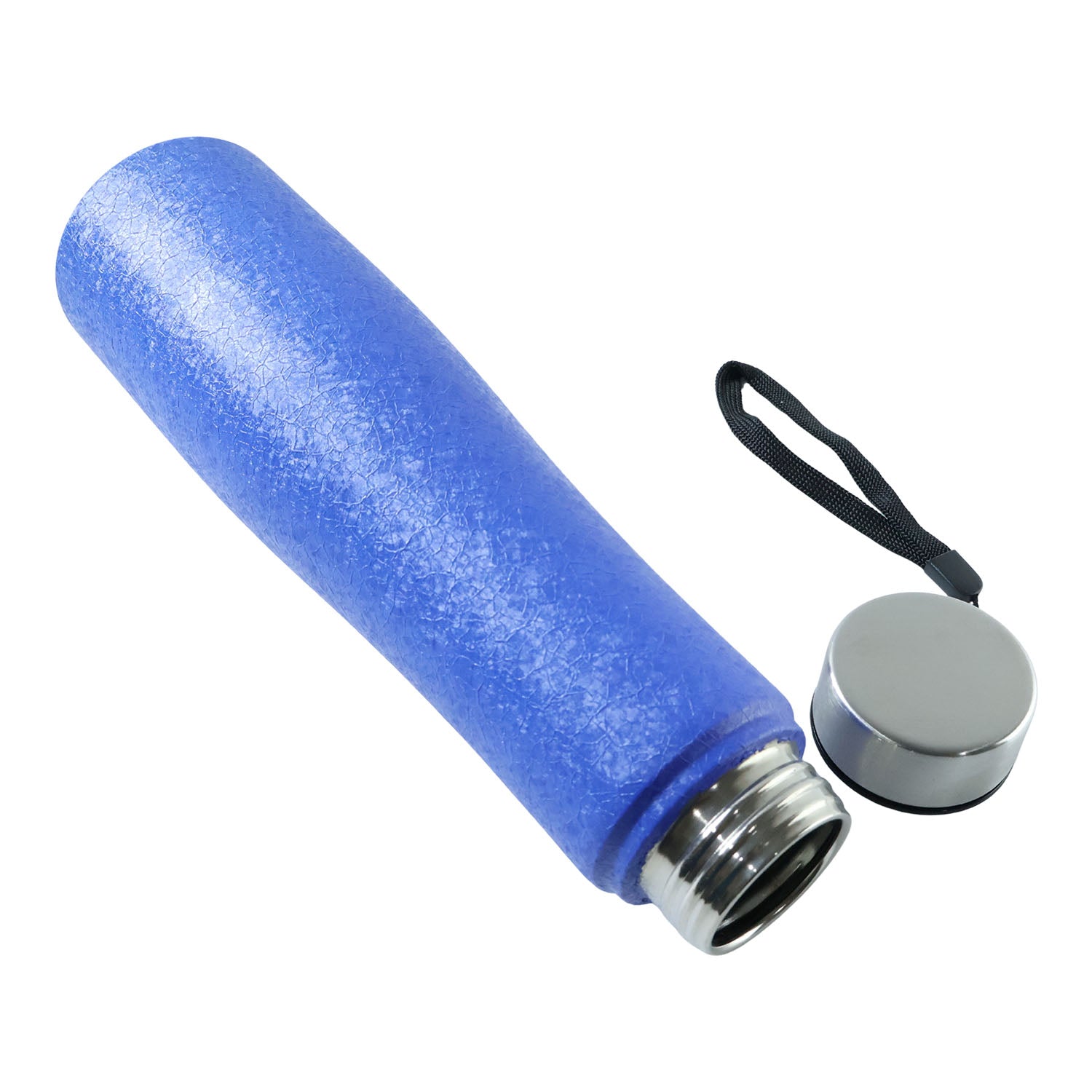 Classic Stainless Steel Water Bottle Blue Color (1000 Ml 1 Piece)