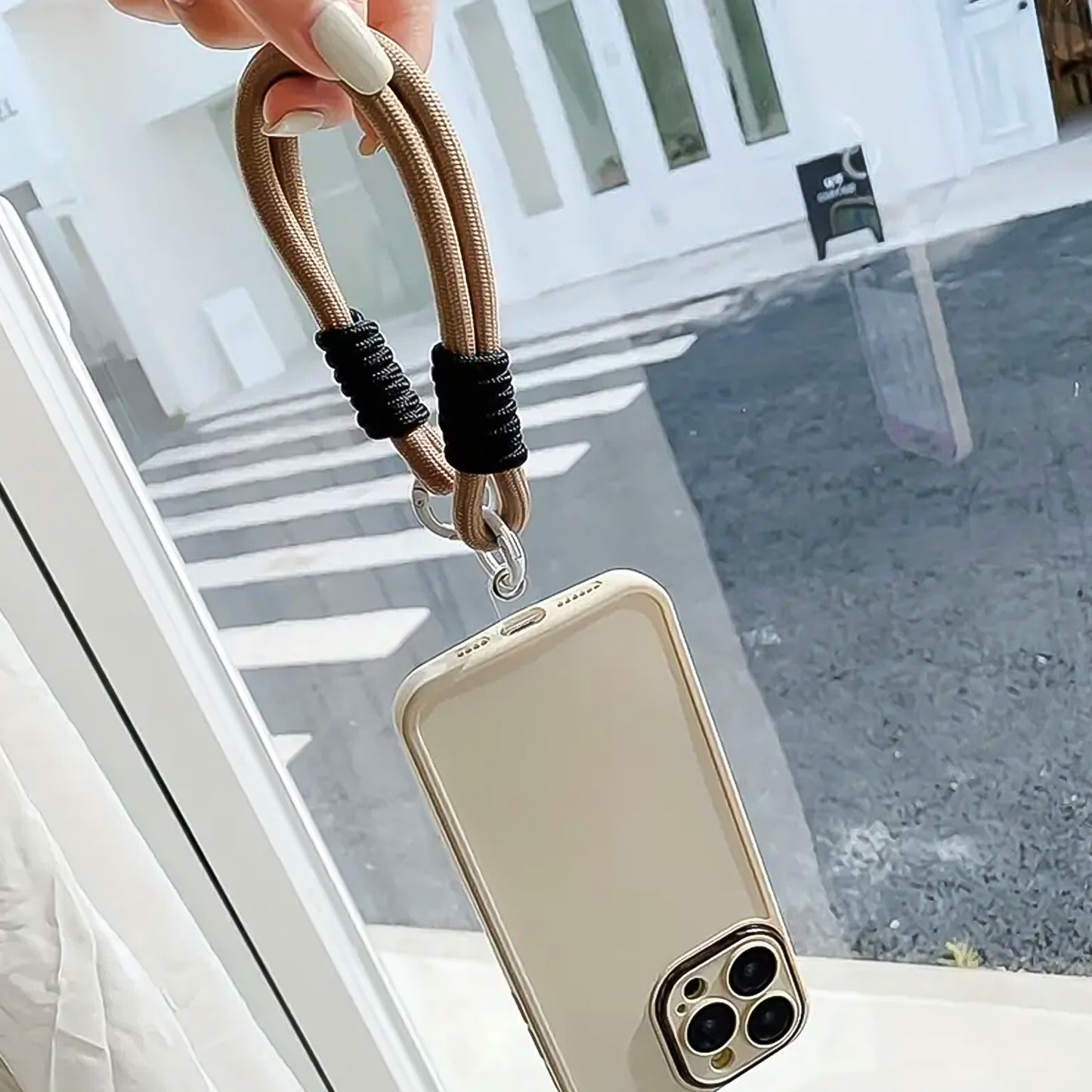 nylon adjustable hand wrist strap lanyard 14.5 inch pack of 1 multicolor