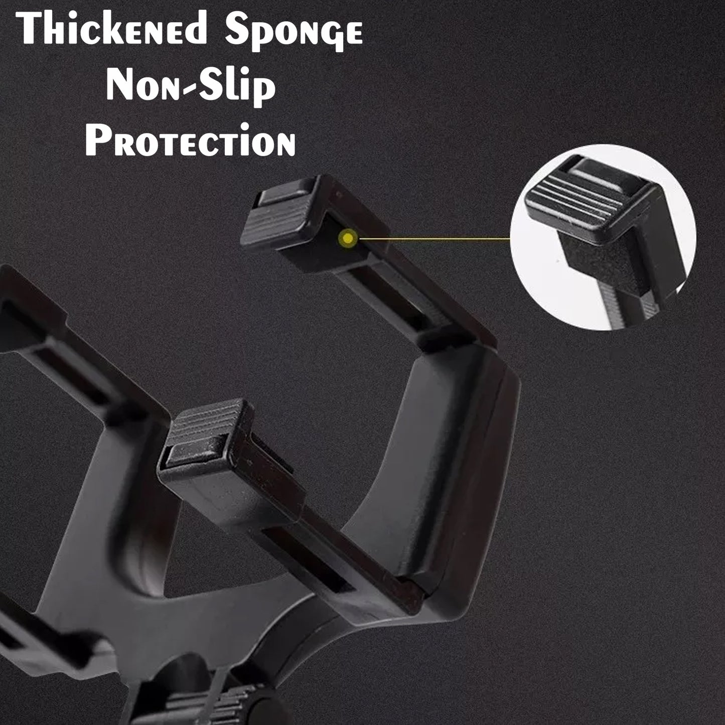 abs material universal rear view mobile holder for vehicle rear view mirror pack of 1