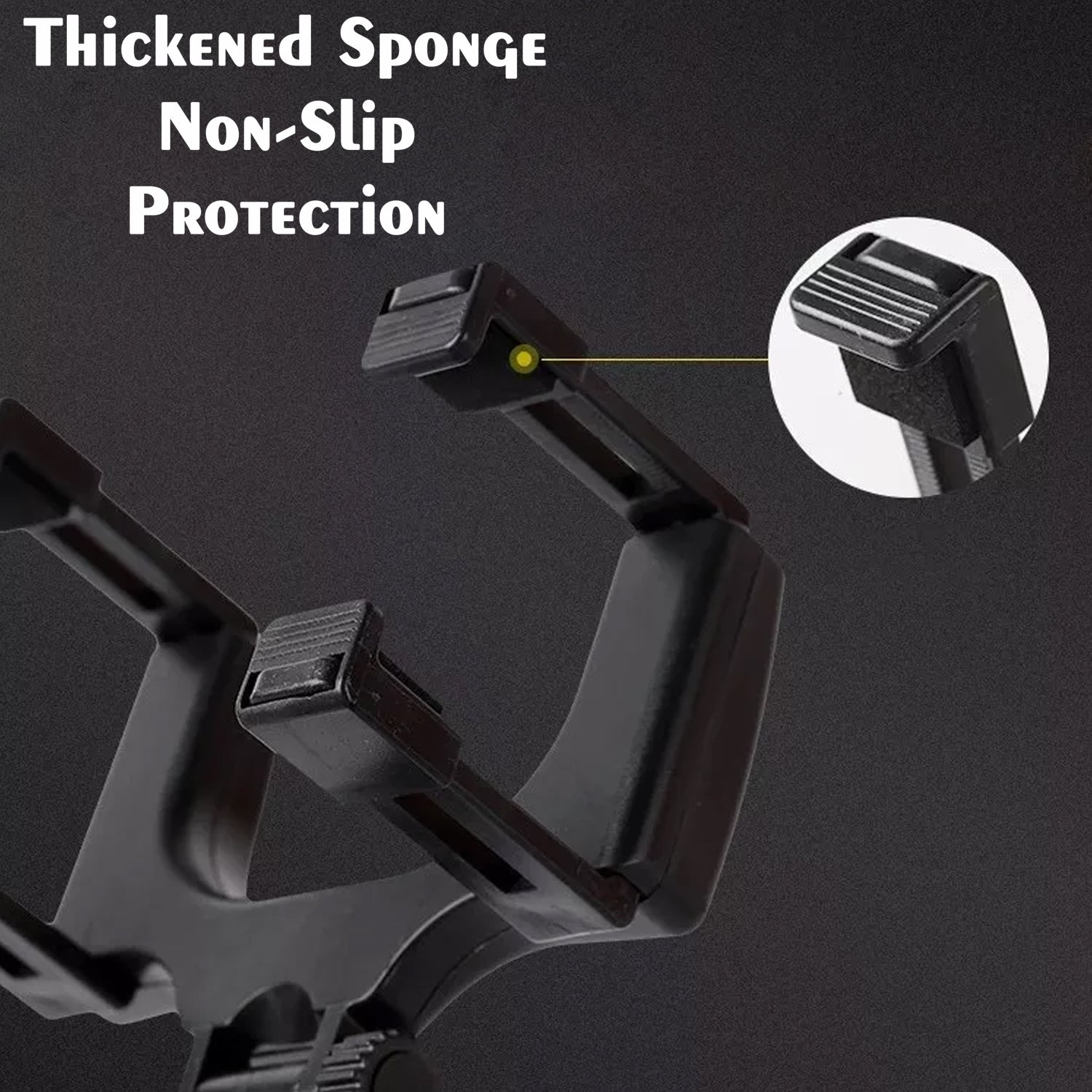 abs material universal rear view mobile holder for vehicle rear view mirror pack of 1