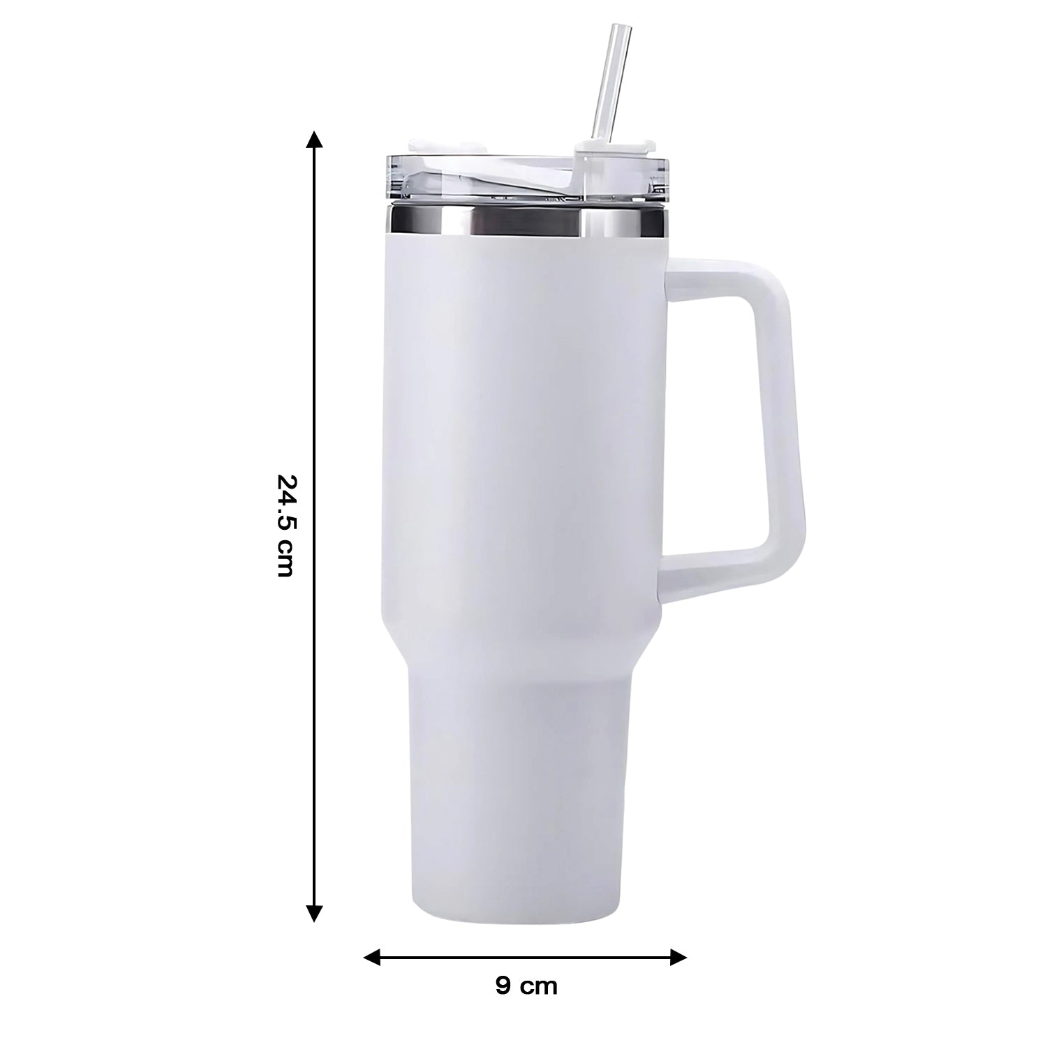 Premium Stainless Steel Vacuum Insulated Travel Mug  (890ml  1 Pc)