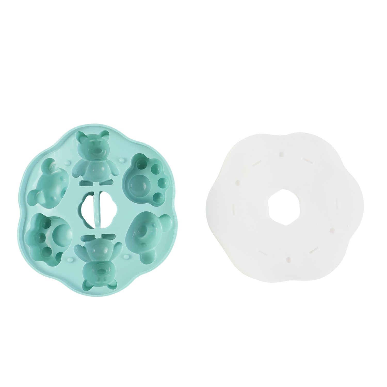 silicone kids cartoon shape chocolate jelly mold 16 cm x 16 cm x 3 cm