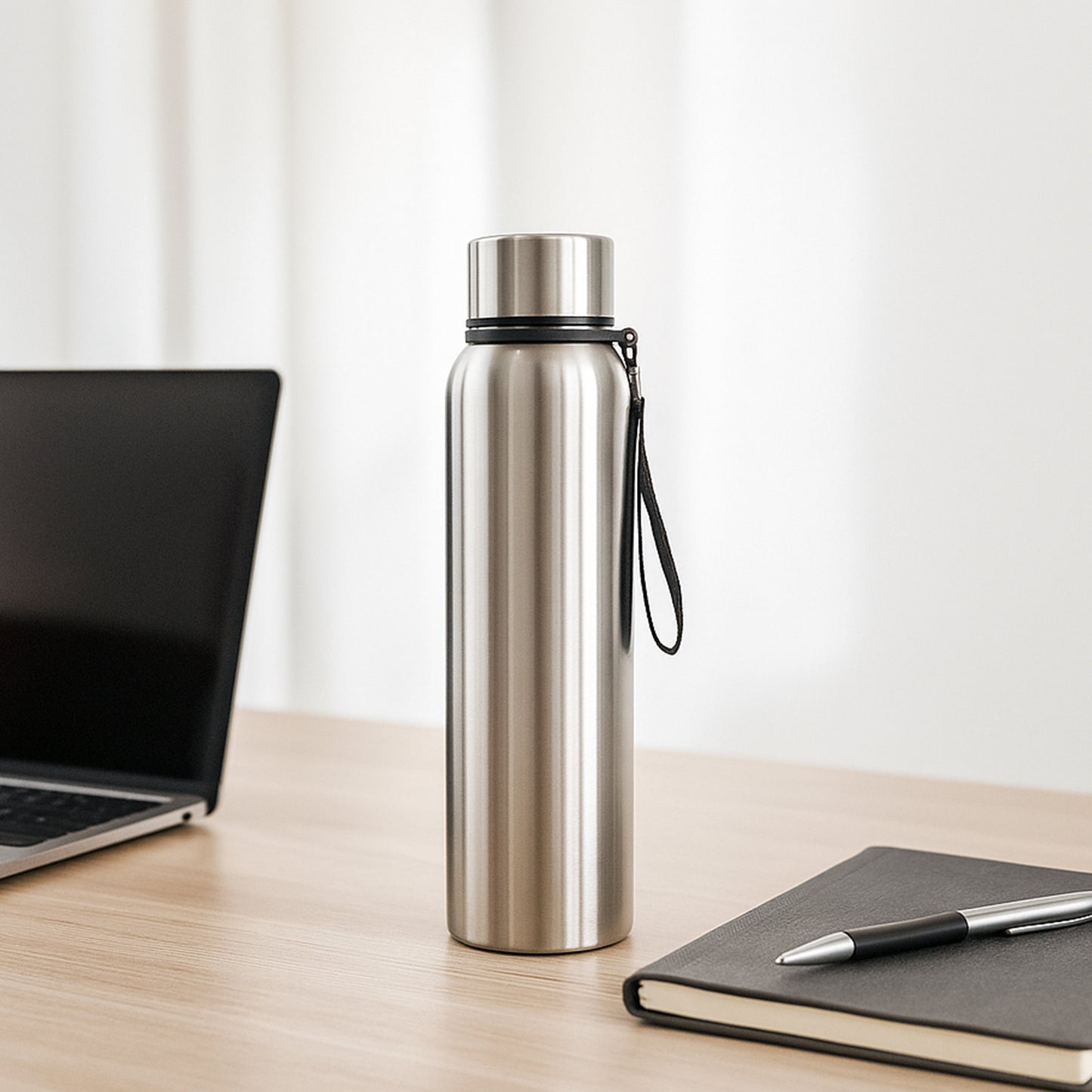 Stainless Steel Double Wall Vacuum-insulated Drink Water Bottle (1000 Ml)
