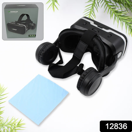 pu material virtual reality goggles headset for smartphones pack of 1