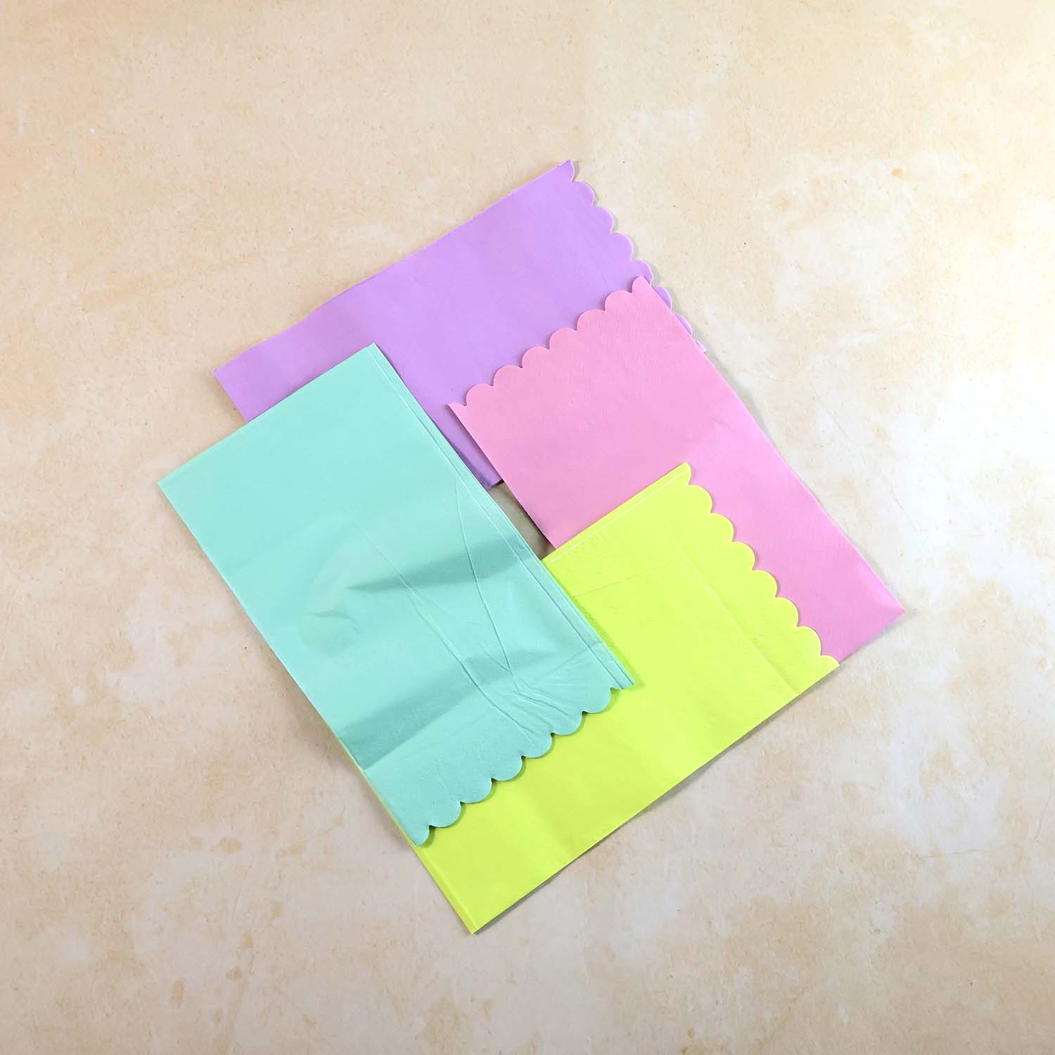 decorative baking paper sheets 38 x 33 cm multicolor pack of 200