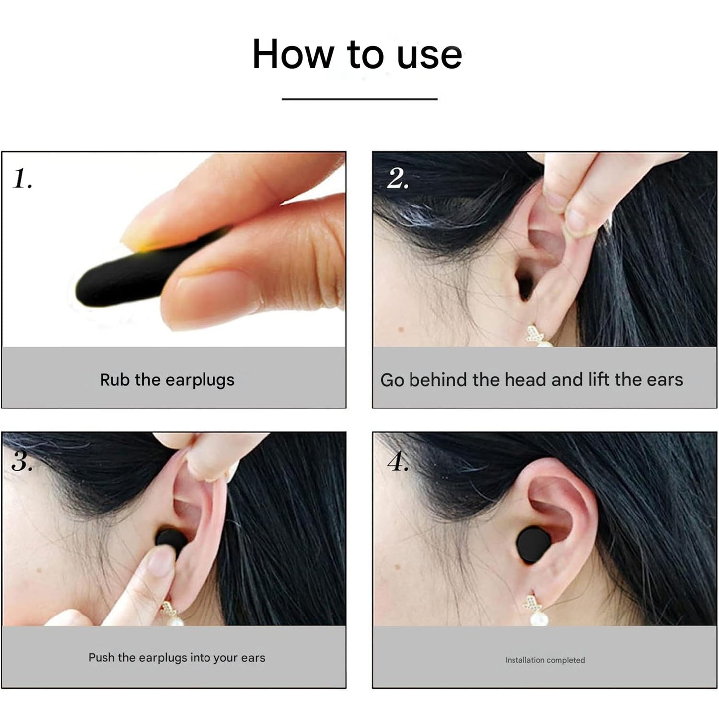 soft flexible material noise reduction ear plugs pack of 1