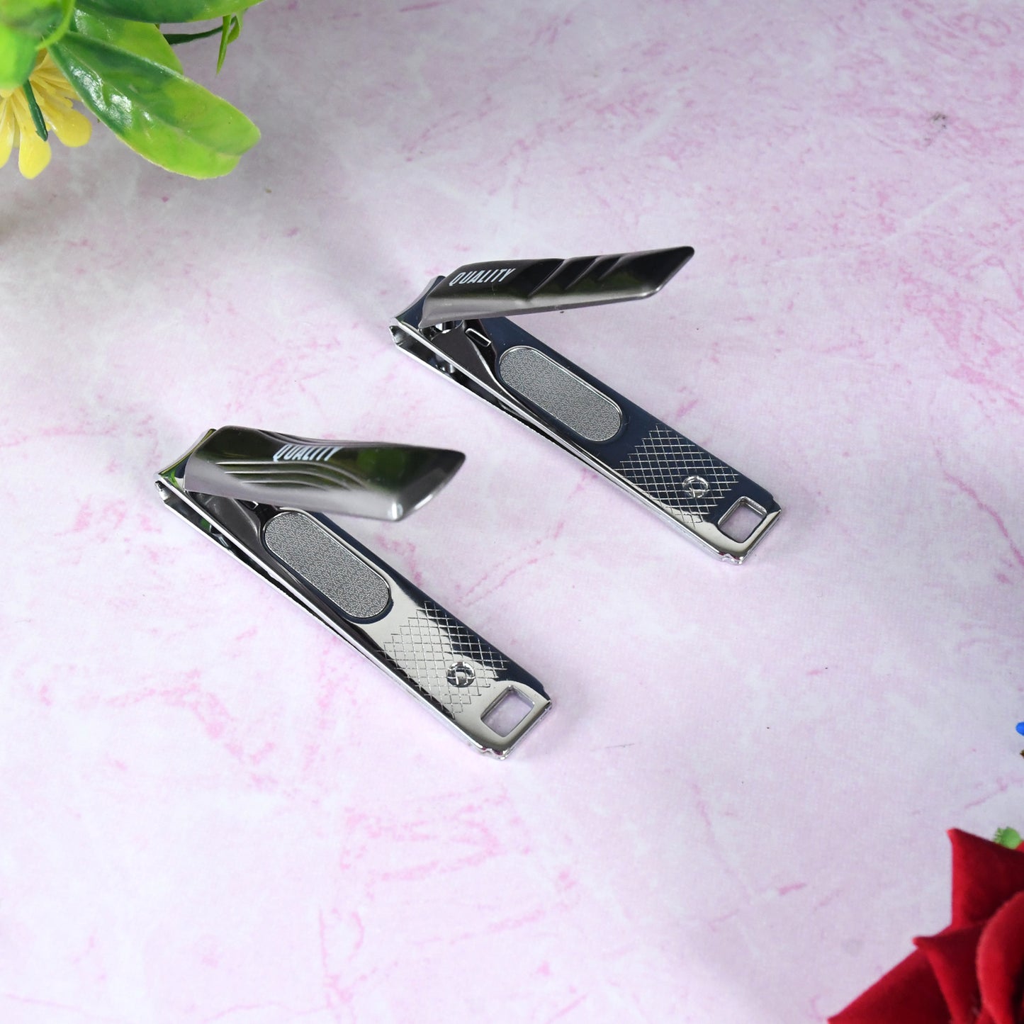 stainless steel nail clippers folding portable 1 pc