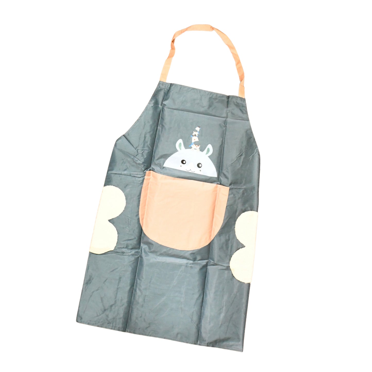 cartoon kitchen apron with front pocket