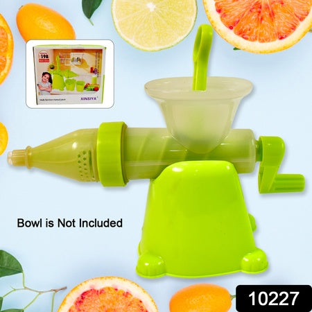 manual juicer plastic handle for fruit and vegetable juice