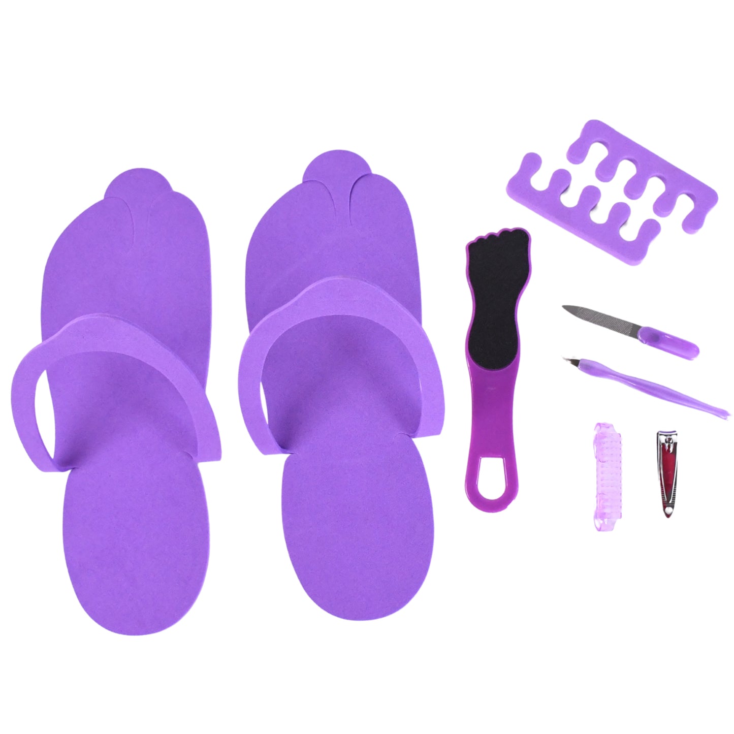 durable personal foot care tool kit pedicure accessories pack of 9