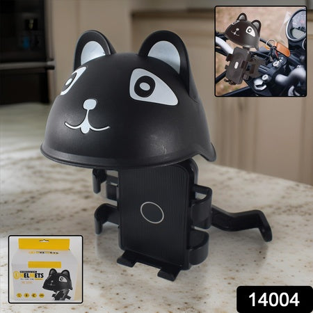 pp material sun visor for handlebar with phone holder 18x15x14 cm pack of 1