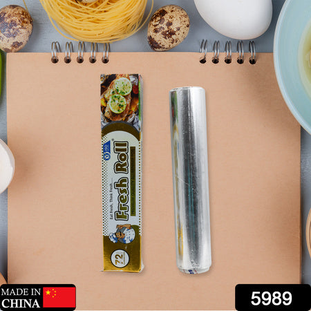 aluminum foil roll 72m for food storage heavy duty non stick