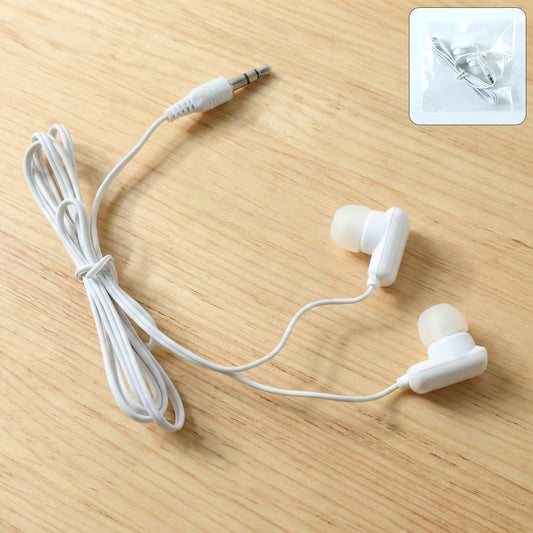 wired in-ear earphones with 3.5mm audio jack pack of 1