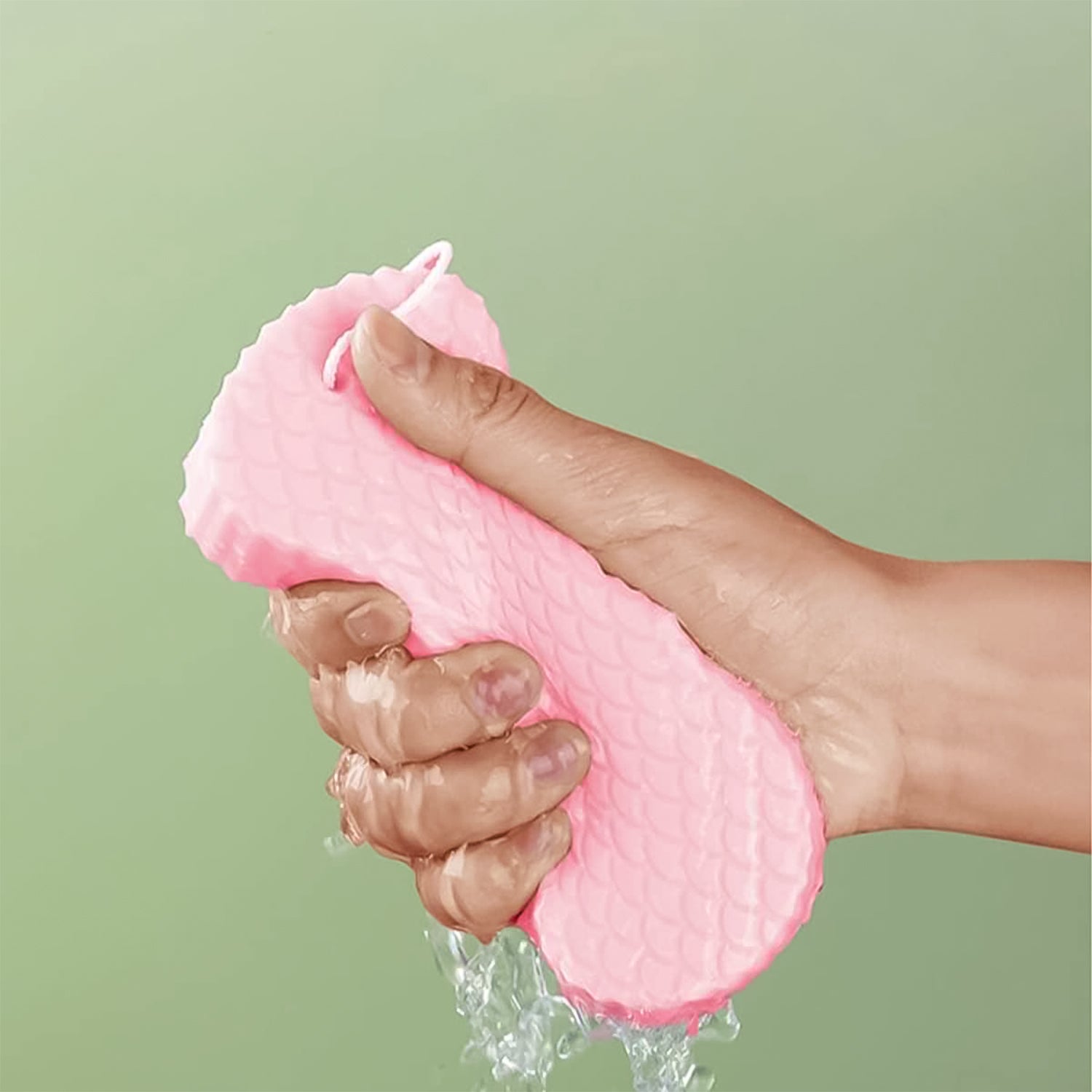eco-friendly pva exfoliating sponge for body and face pack of 1