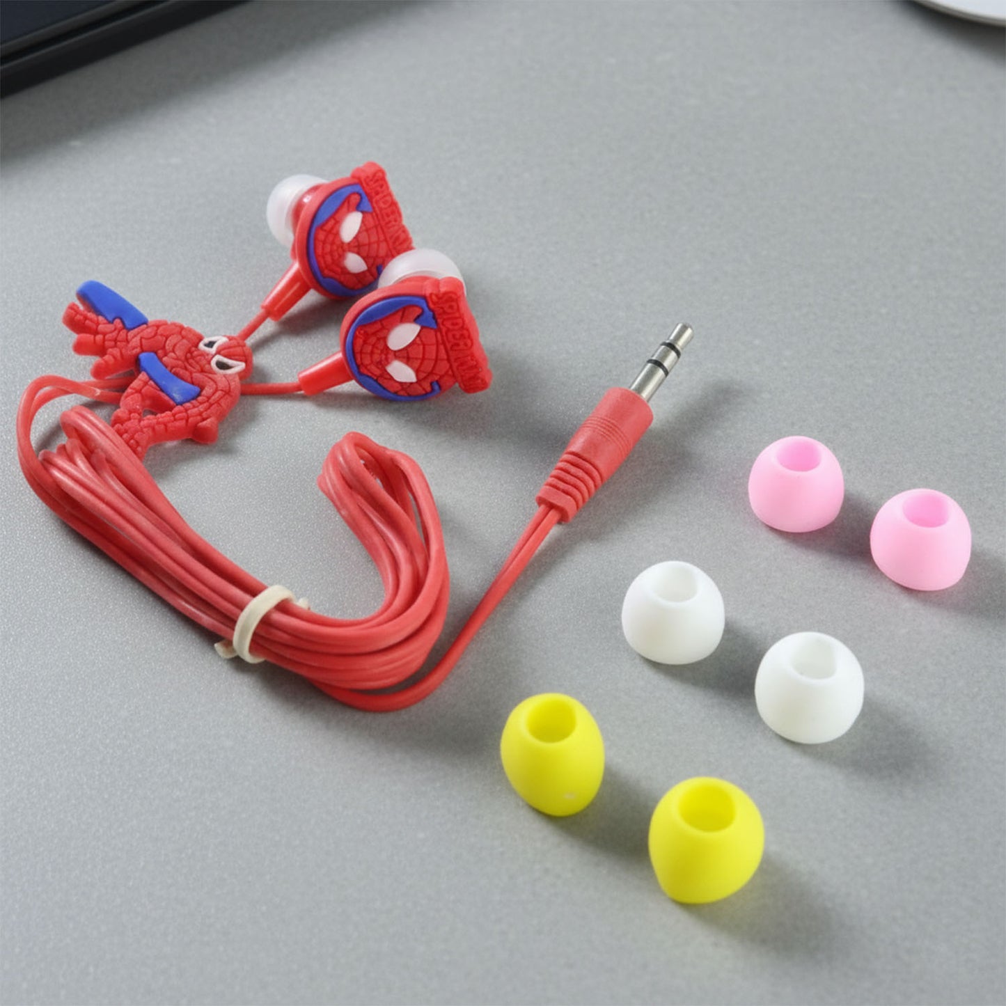 silicone wired in-ear earphones with 3.5 mm jack pack of 1