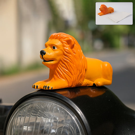 resin lion car dashboard toy 17 cm x 8 cm x 6 cm pack of 1