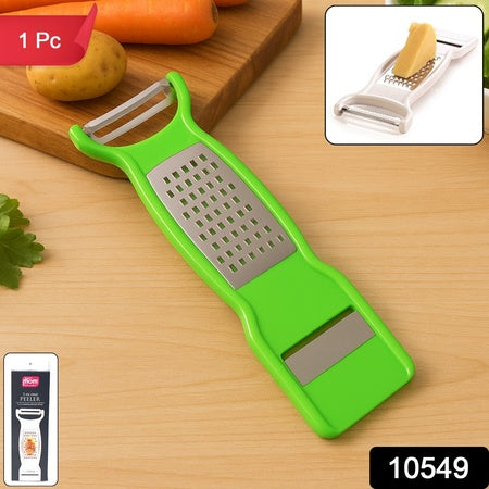 3-in-1 stainless steel vegetable fruit peeler ergonomic kitchen tool pack of 1