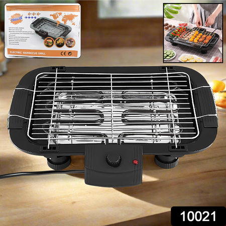 electric barbecue grill 2000w with non-stick steel grill plate
