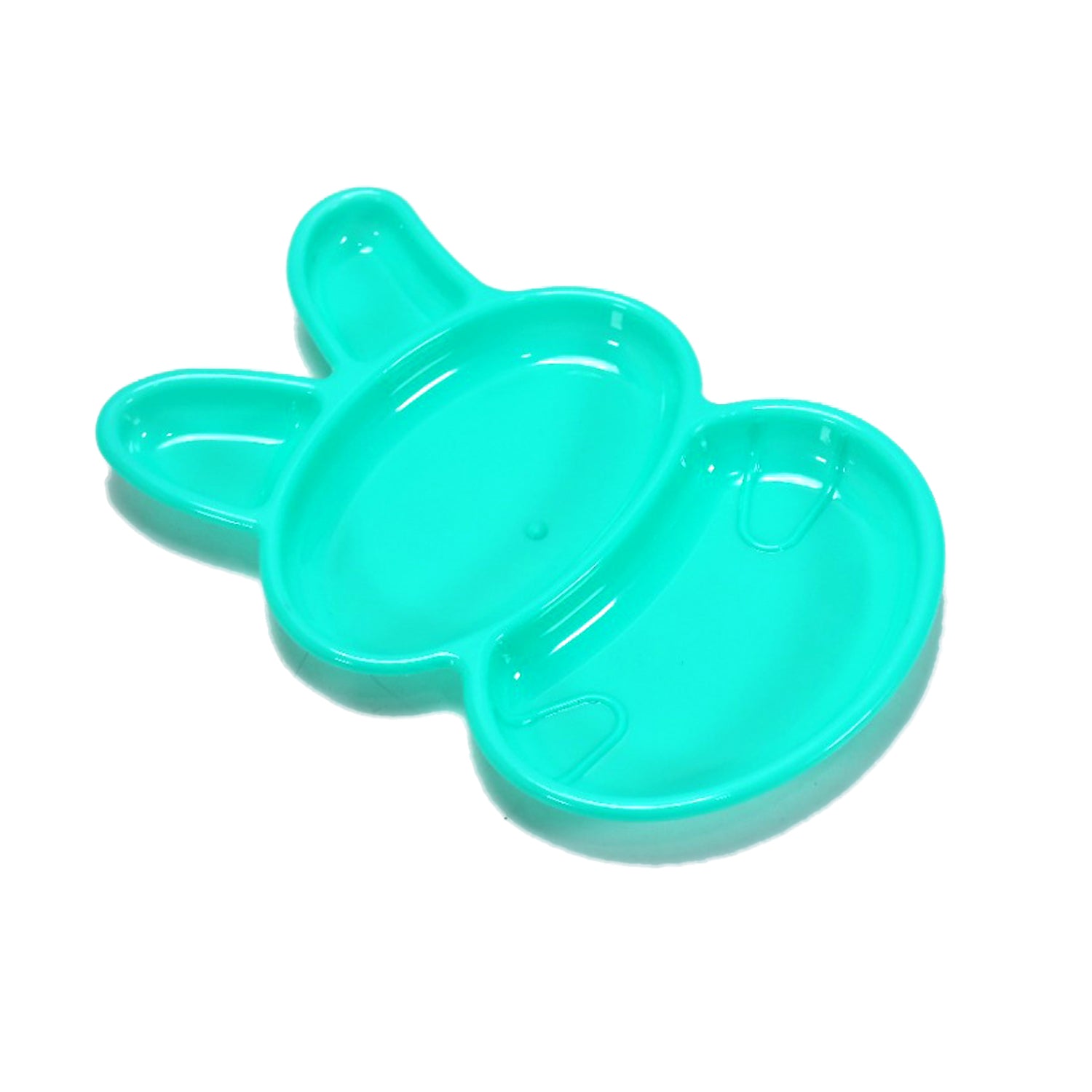 rabbit shape dish pack of 6 for kids multicolor plastic