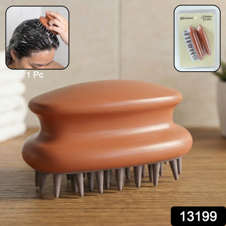 soft flexible bristles scalp massage shampoo brush 16 cm pack of 1