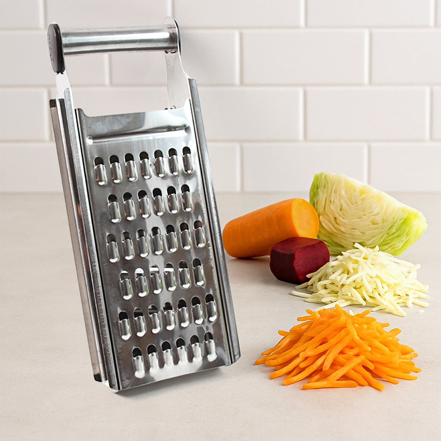 stainless steel slicer 24 cm for kitchen dual function
