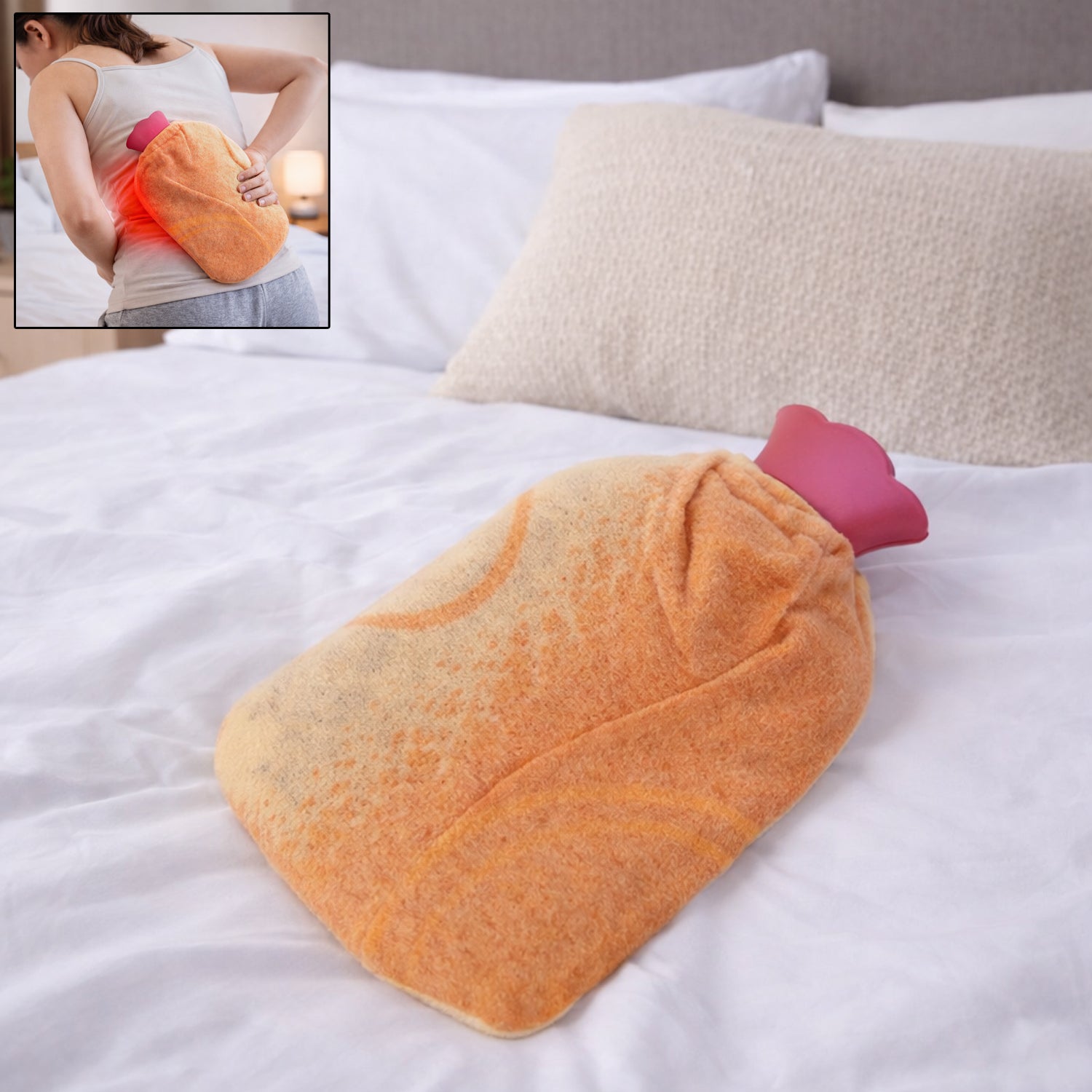 soft fabric reusable hot water bag pack of 1