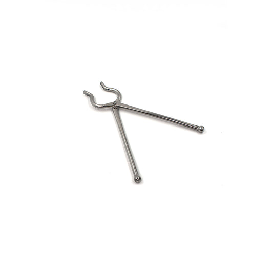 stainless steel tongs 33 cm for holding hot utensils