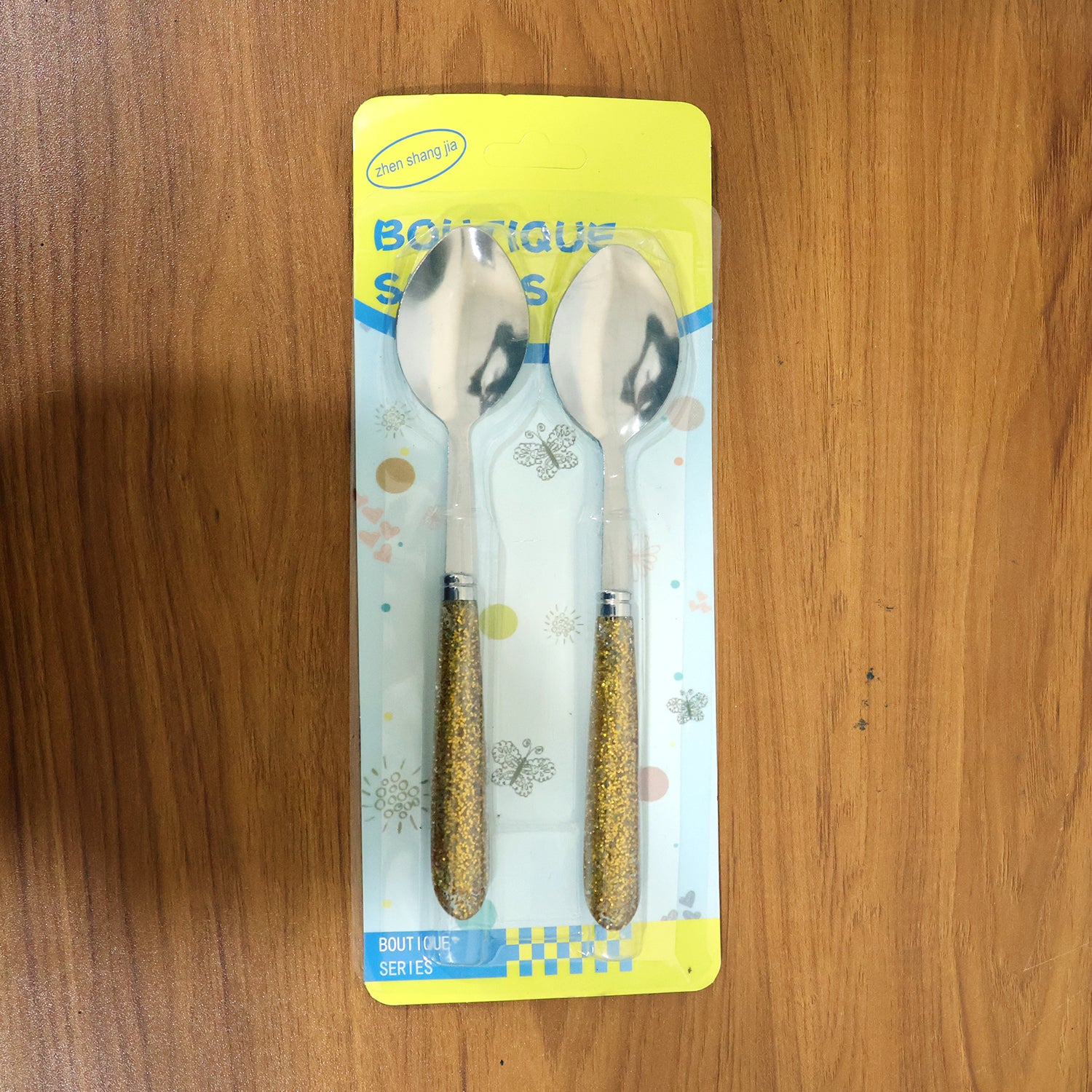 stainless steel dining spoon set pack of 2 for daily use