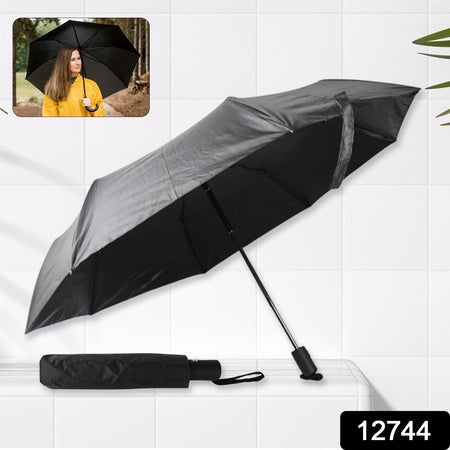 waterproof polyester 2 fold manual open umbrella compact pack of 1