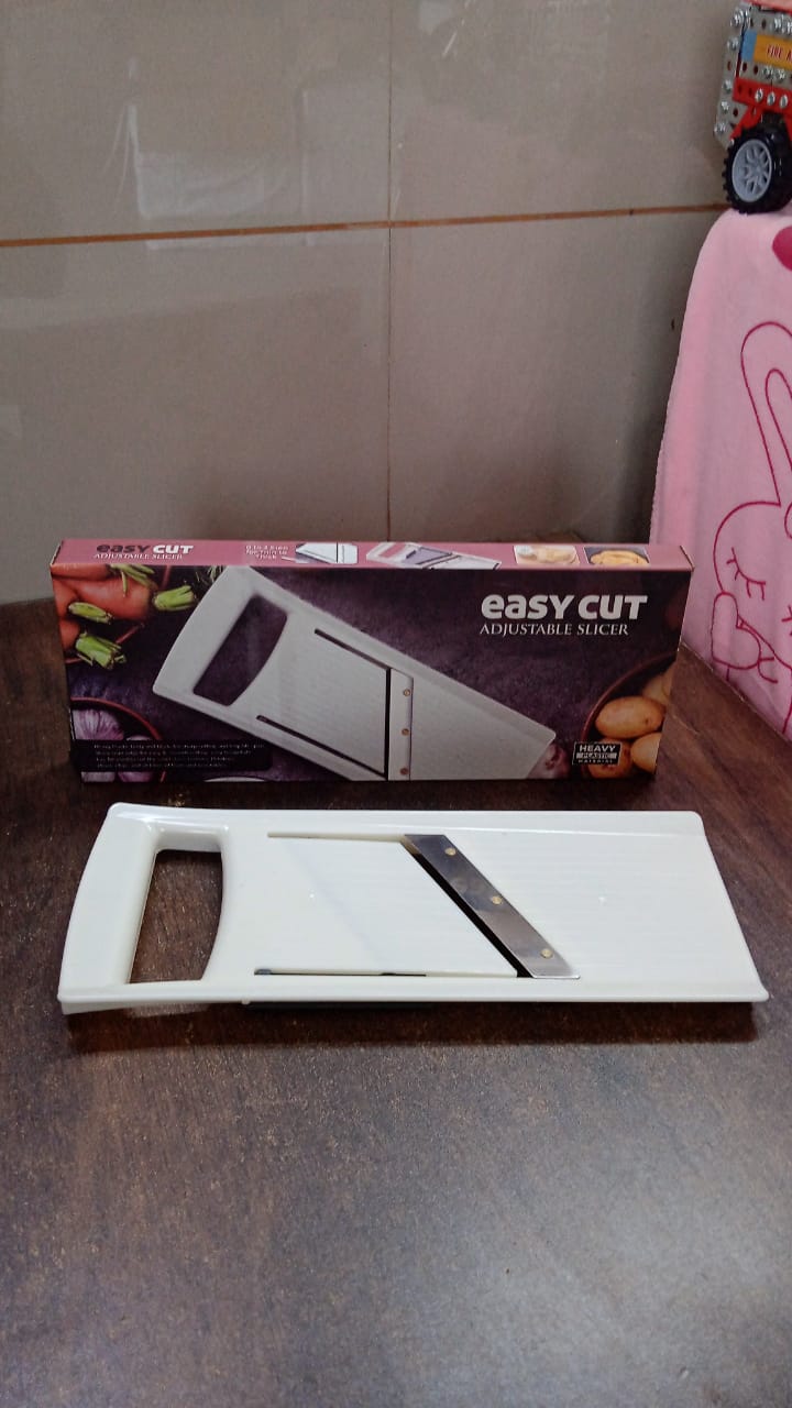 adjustable slicer for cutting fruits and vegetables plastic pack of 1