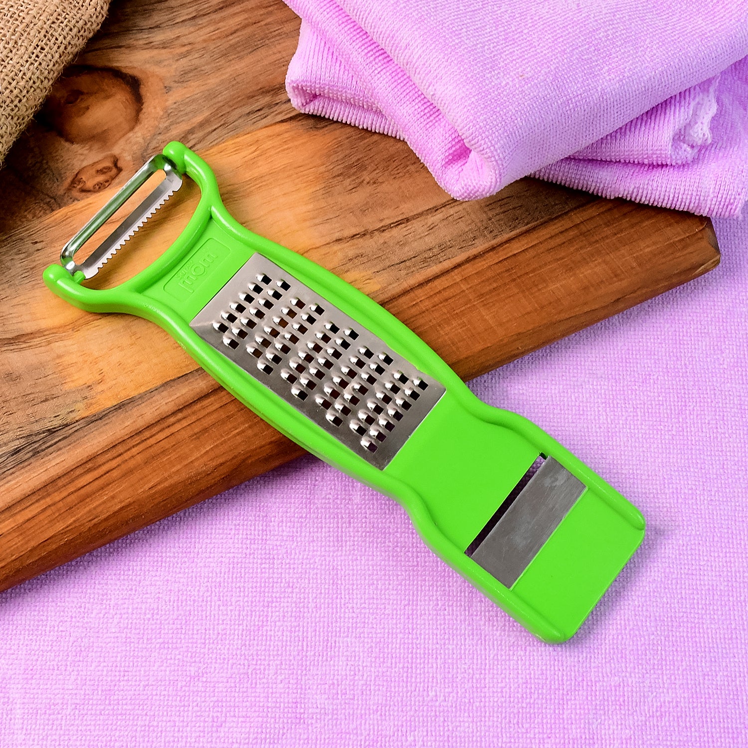 3-in-1 stainless steel vegetable fruit peeler ergonomic kitchen tool pack of 1