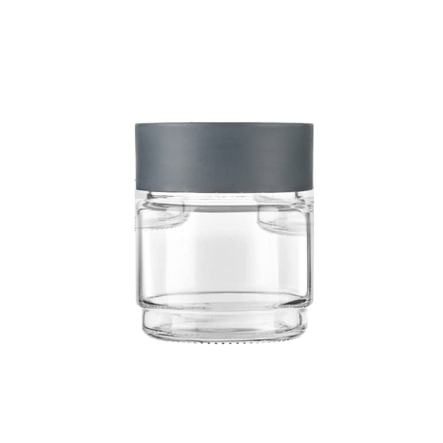 Airtight Transparent Kitchen Storage Jar With Secure Lid (1 Pc  500 Ml Approx)