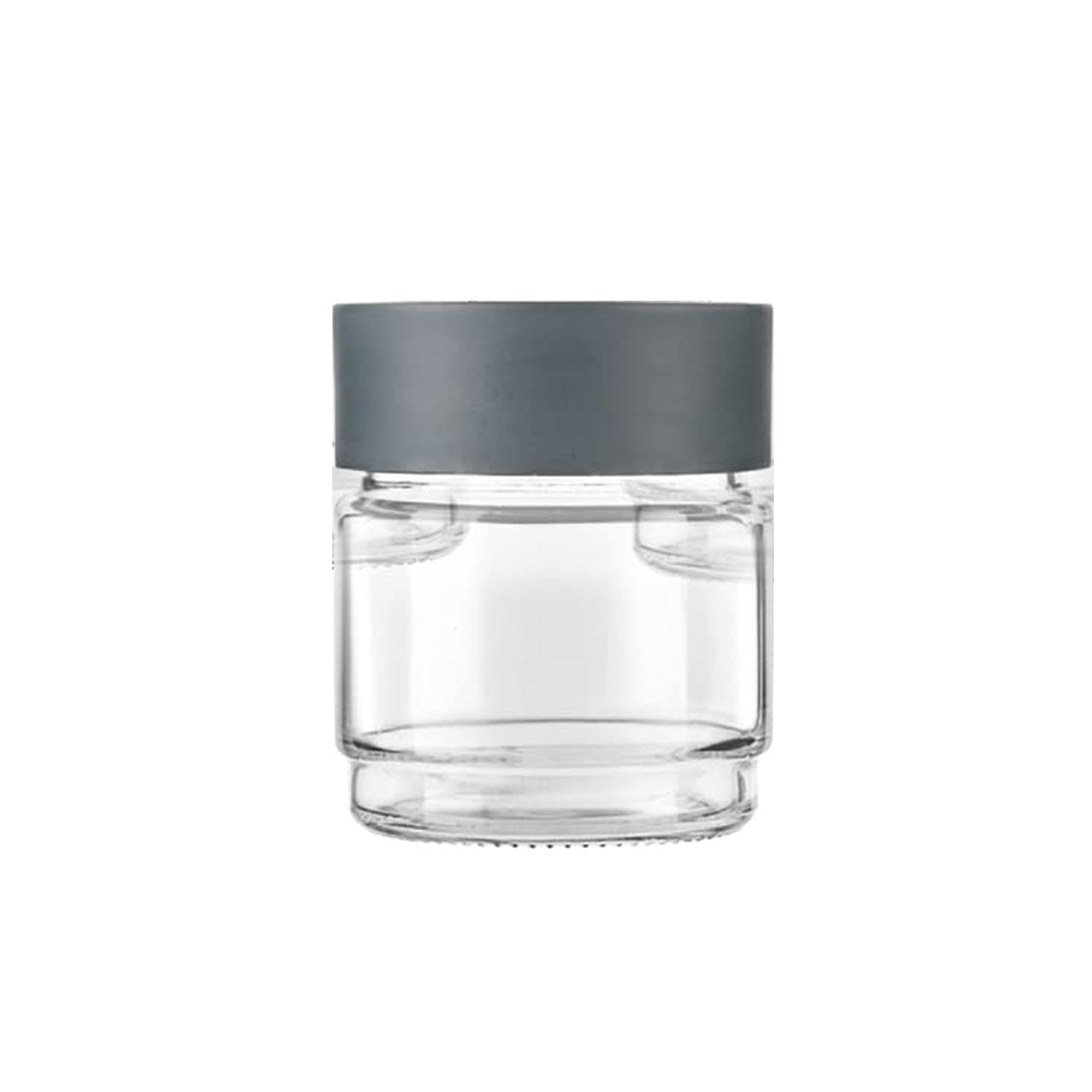 Airtight Transparent Kitchen Storage Jar With Secure Lid (1 Pc  500 Ml Approx)