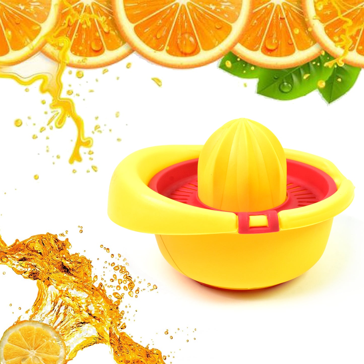 orange juicer manual hand press abs plastic 300 ml