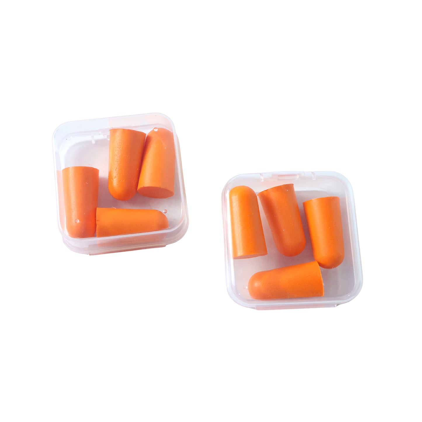 soft foam noise reduction ear plugs with storage case pack of 8