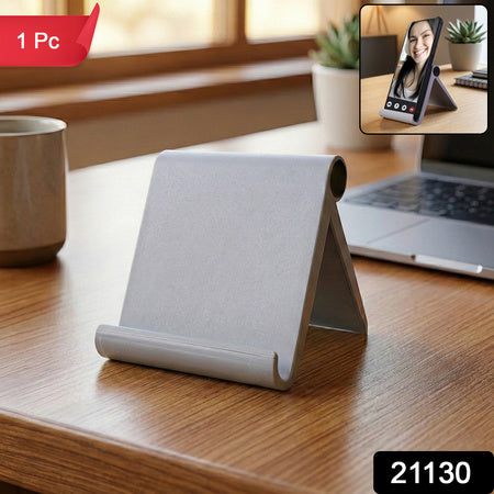 plastic foldable desktop mobile stand foldable design pack of 1