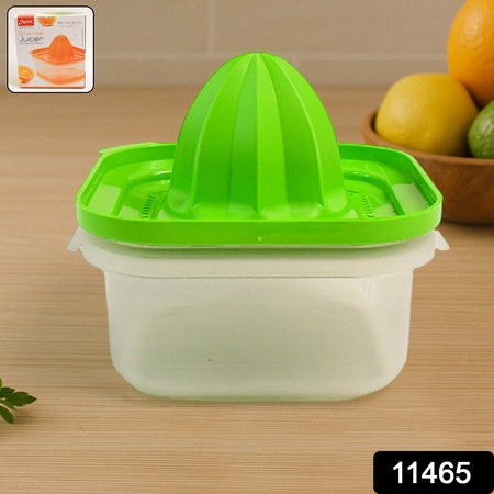 manual hand press orange juicer with BPA-free plastic