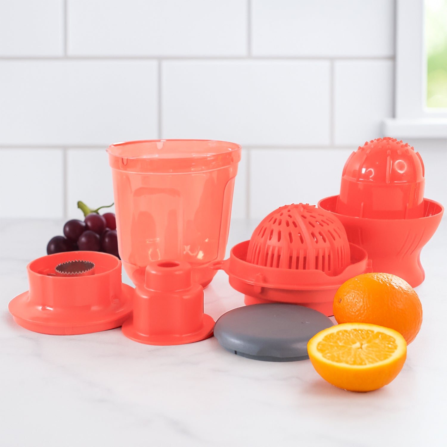 manual juicer with corn cutter 800ml capacity kitchen tool