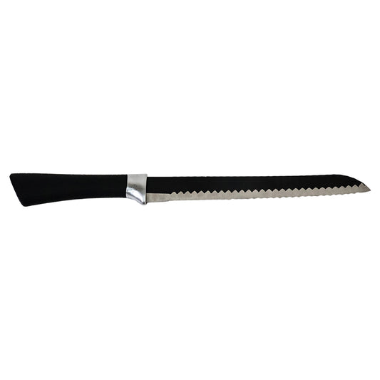 serrated bread knife 32 cm with ergonomic handle