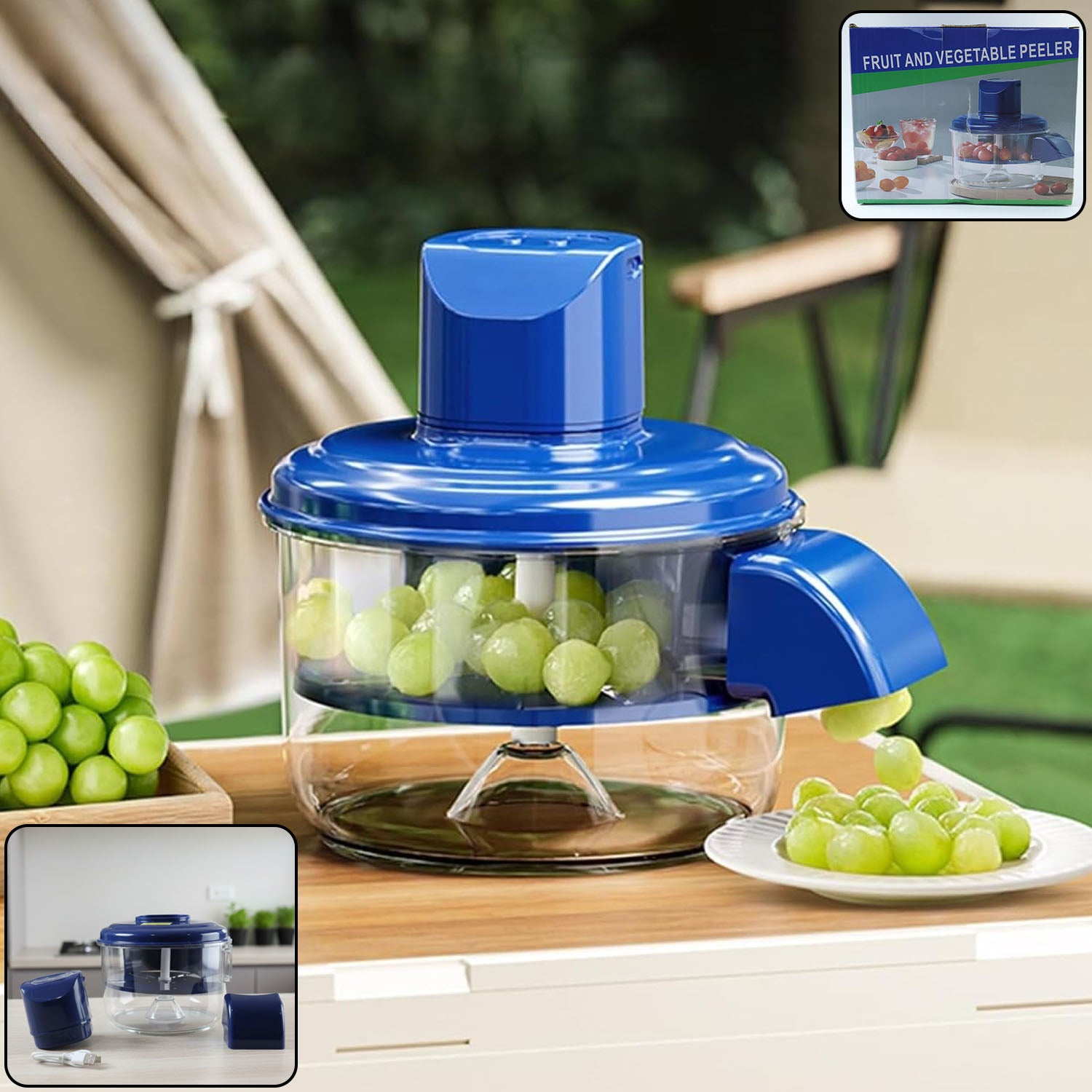 multi-purpose fruit and vegetable peeler set pack of 1