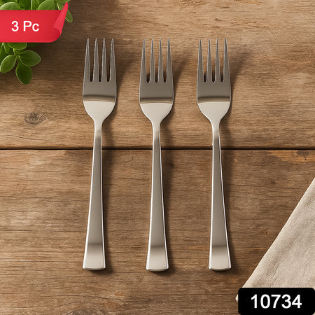 stainless steel dinner fork set pack of 3