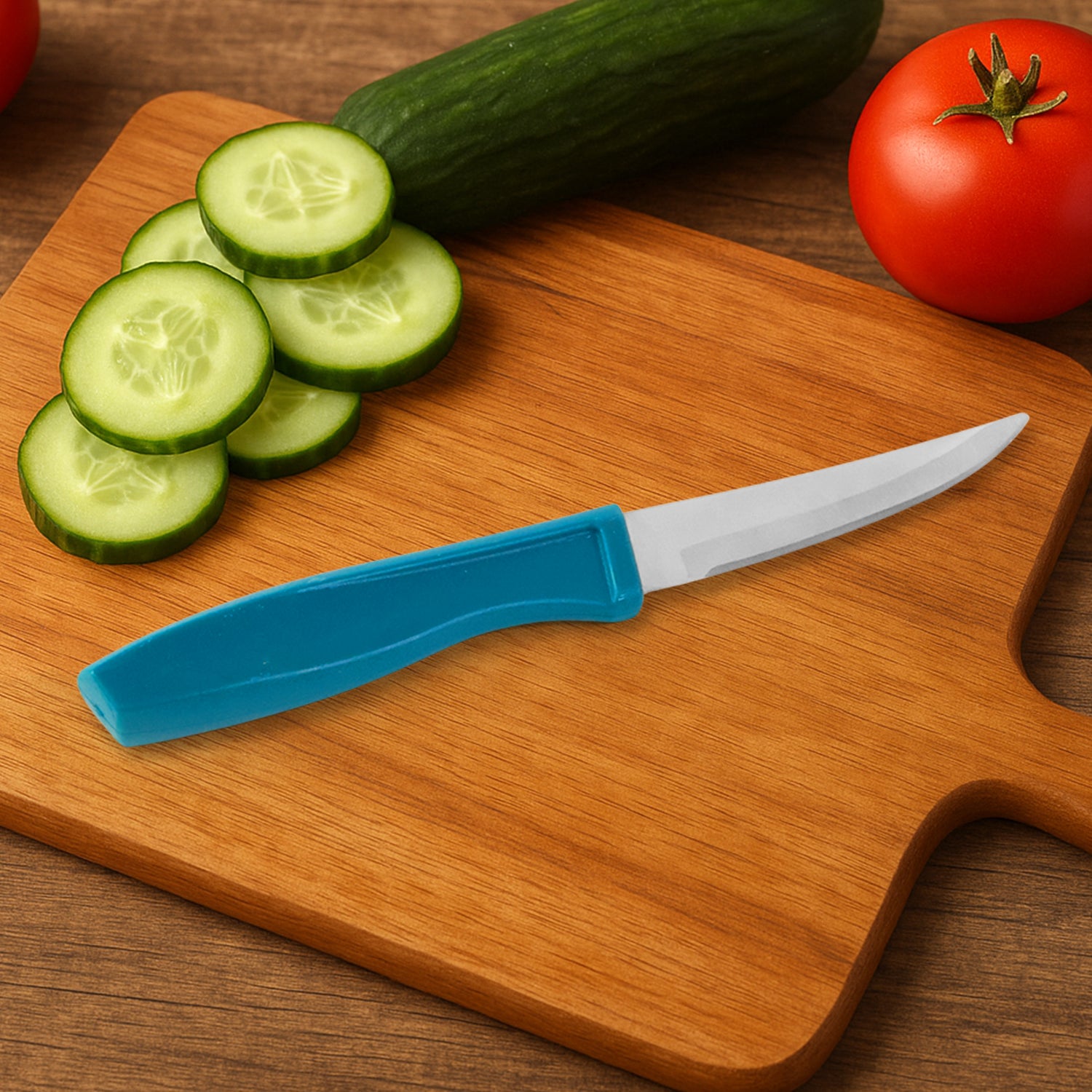 vegetable knife with stainless steel blade and ergonomic handle 31 cm