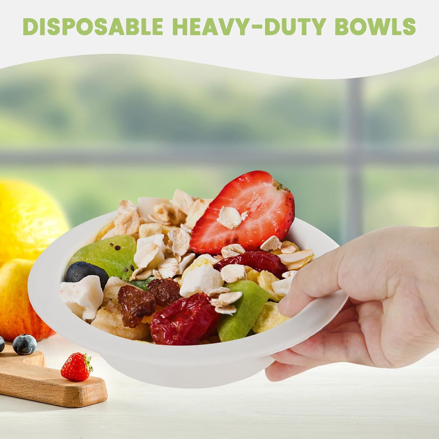 disposable food serving bowl 360 ml capacity pack of 10