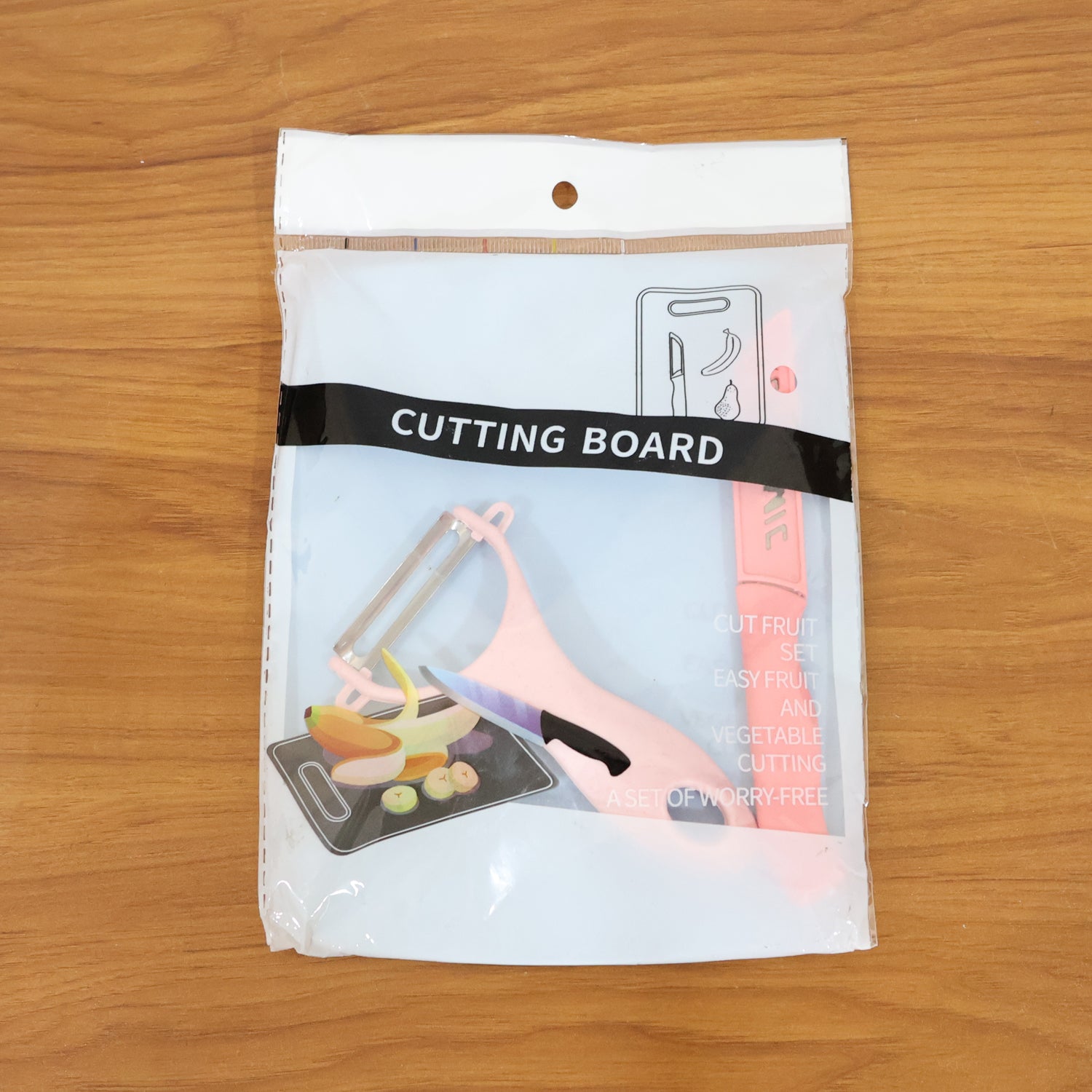 3-in-1 Multipurpose Fruit And Vegetable Cutting Board Set (1 Set)