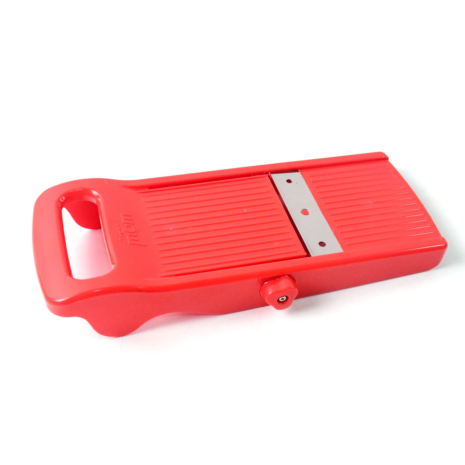 vegetable slicer with stainless steel blade and adjustable thickness pack of 1