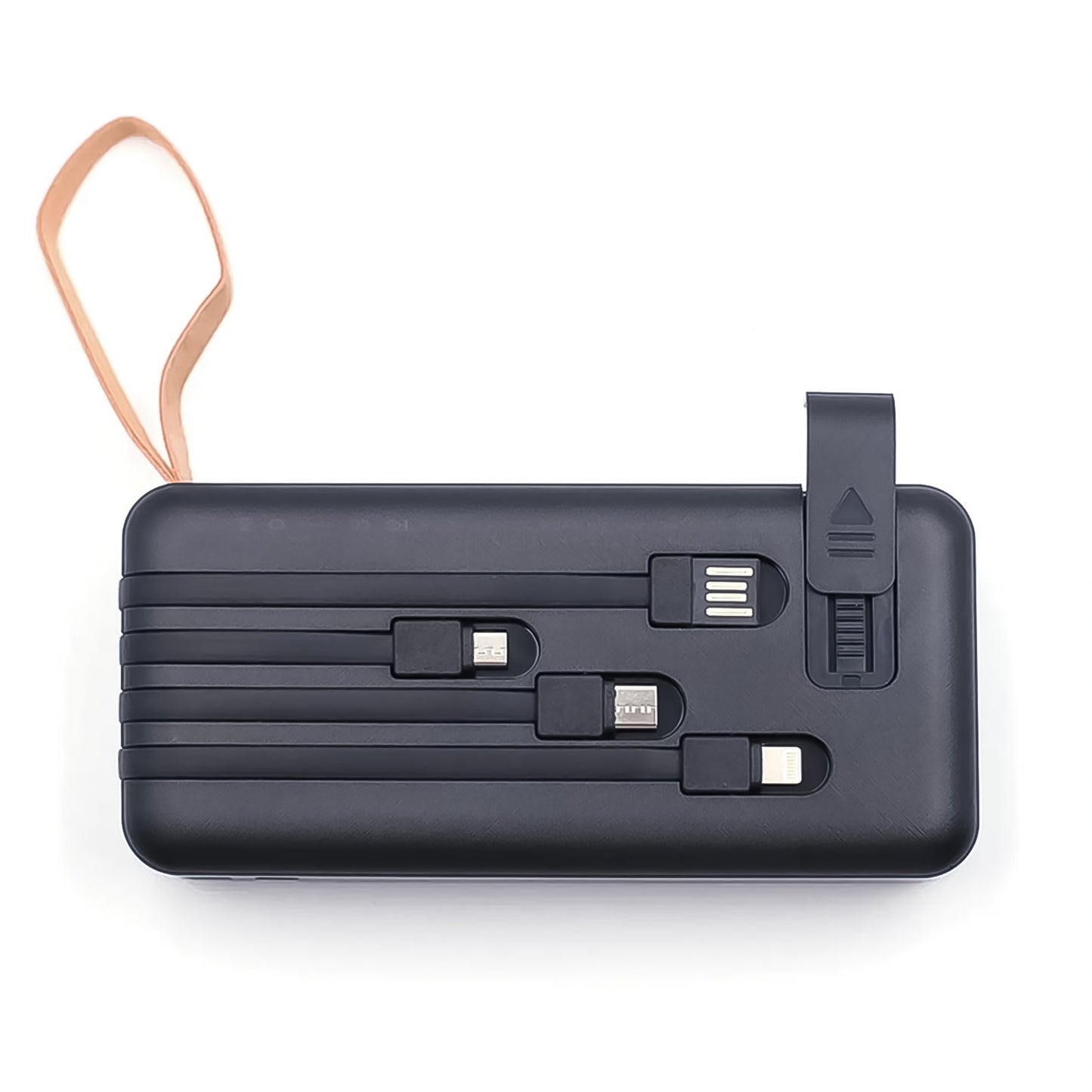 lithium polymer power bank 10000mah with mobile holder pack of 1