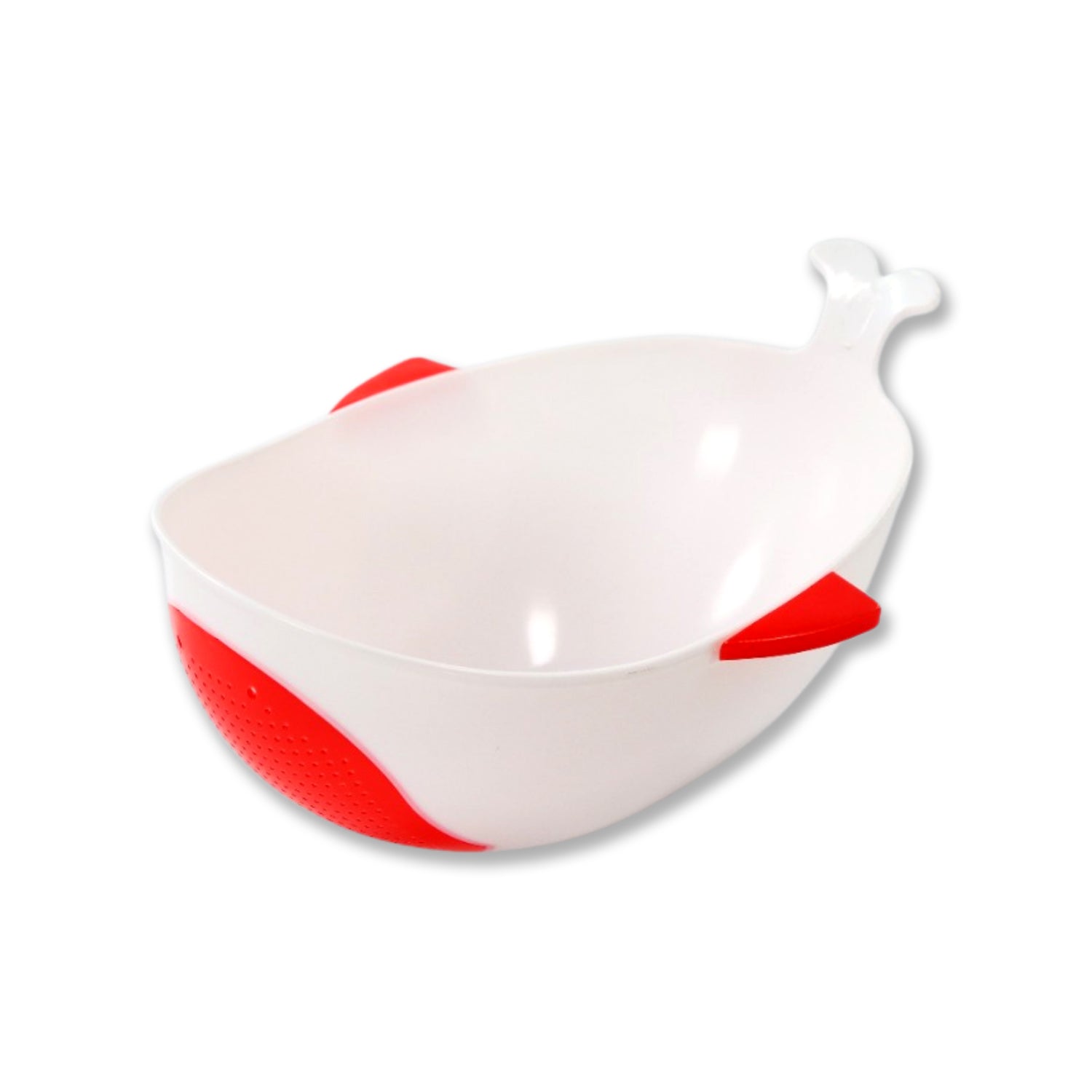 plastic washing bowl and strainer 21x25x8 cm for kitchen use