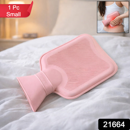 Reusable Hot Water Bag For Pain Relief  Warm Compress Therapy (1 Pc)