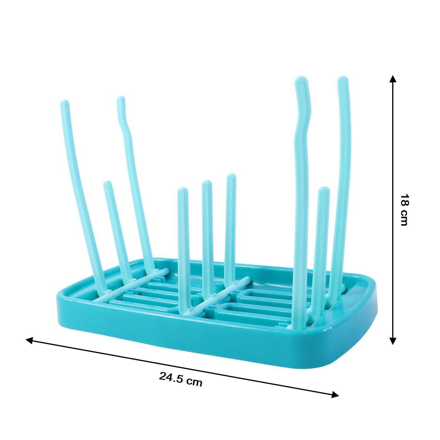 Baby Feeding Bottle Drying Rack (1 Pc Set)