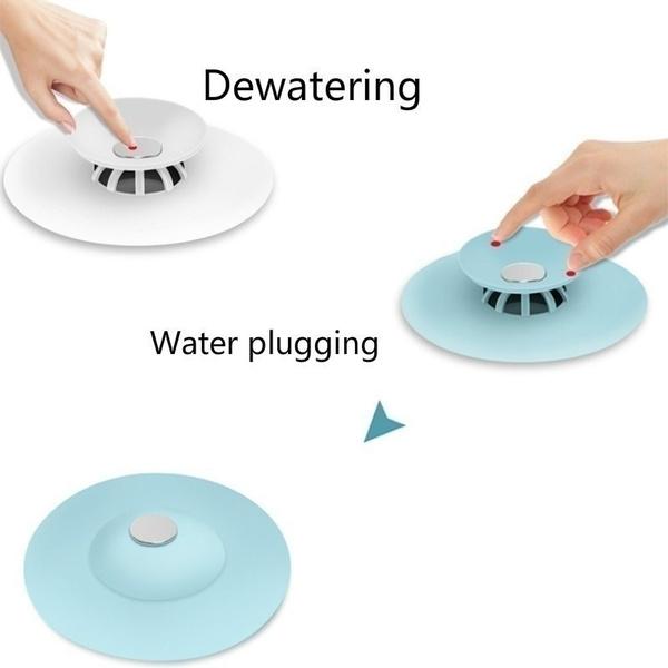 silicone sink sealer cover drainer 10 cm for kitchen